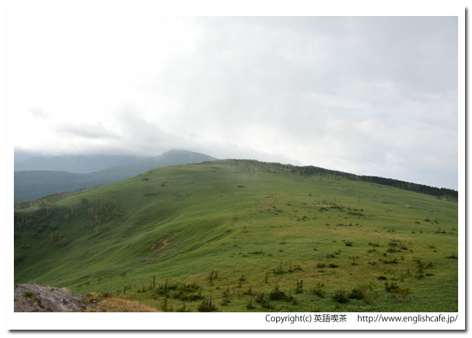 美幌峠、峠の山側の風景（北海道美幌町）