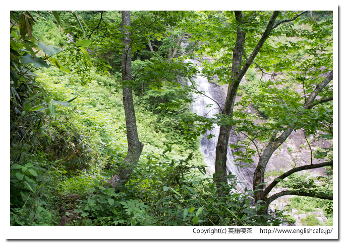 美笛の滝、遠見の滝（北海道千歳市）