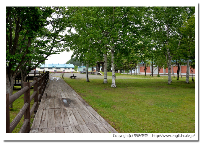 旧広尾線、大正駅のある公園（北海道帯広市～広尾町）