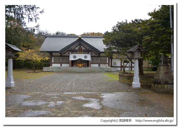 岩内神社、岩内神社の社殿（北海道岩内郡岩内町）