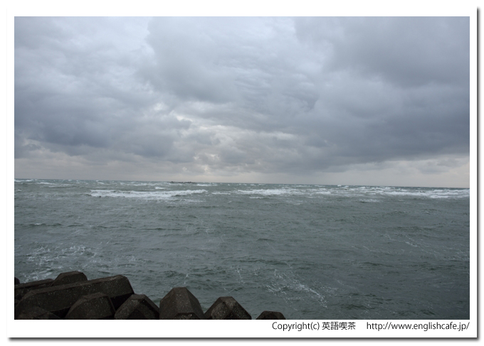 ノシャップ岬、ノシャップ岬から見る海（北海道稚内市）