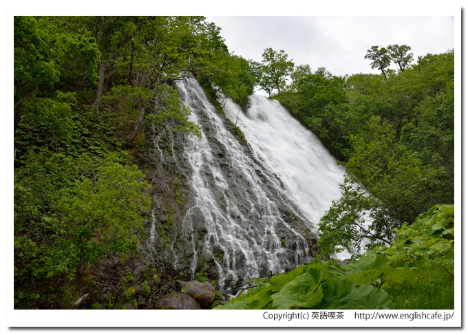 オシンコシンの滝、オシンコシンの滝の全体像（北海道斜里郡斜里町）