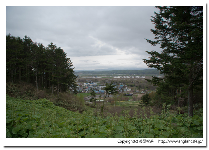 春の玉川神社から玉川公園（北海道久遠郡せたな町）