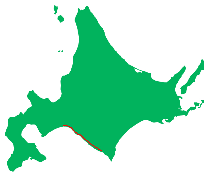 絵笛駅（日高本線）、日高本線広域図